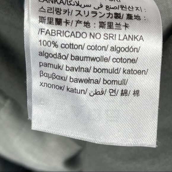 Calvin Klein Jeans Shorts Casual Gray Chinos Flat Front Men's 38 Cotton - Picture 4 of 8